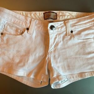 Paige White Denim Shorts